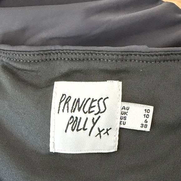 Princess Polly Asymmetrical Strapless Dress - Picture 7 of 11